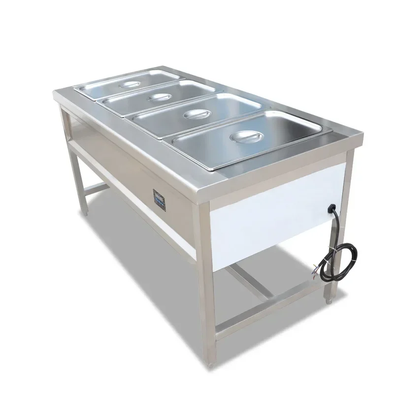 commercial electric numerical control 3-6 grid thermal insulation truck, not catering equipment fast food sales station