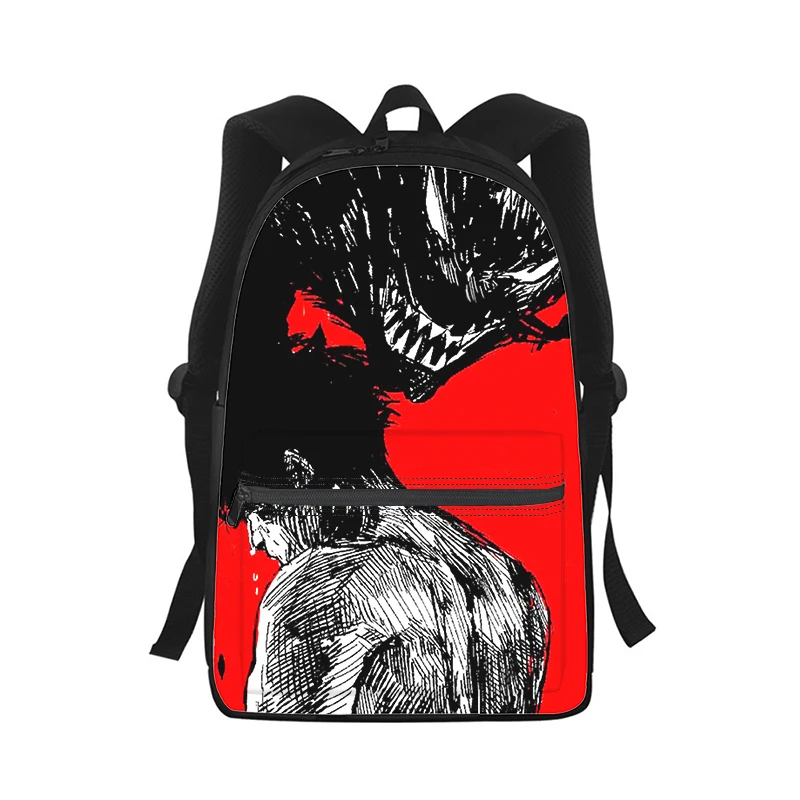 DEVILMAN crybaby Anime Men Women Backpack 3D Print Fashion Student School Bag Laptop Backpack Kids Travel Shoulder Bag