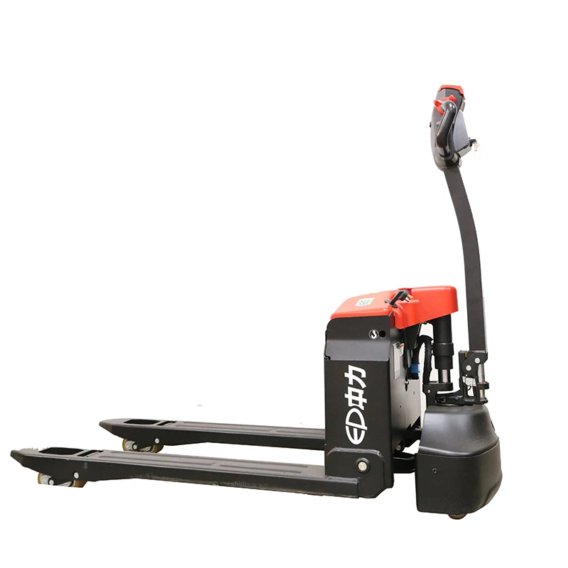 

Latest 1500kg 1.5 Ton Battery Powered Hand Forklift Electric Pallet Truck