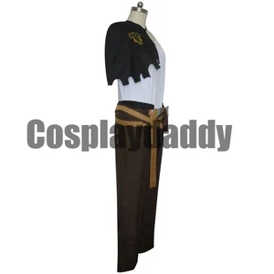 Anime trevo preto cavaleiro mágico touro preto capitão destruição deus yami sukehiro fantasias cosplay 12 principais vendas capitão yami - №12