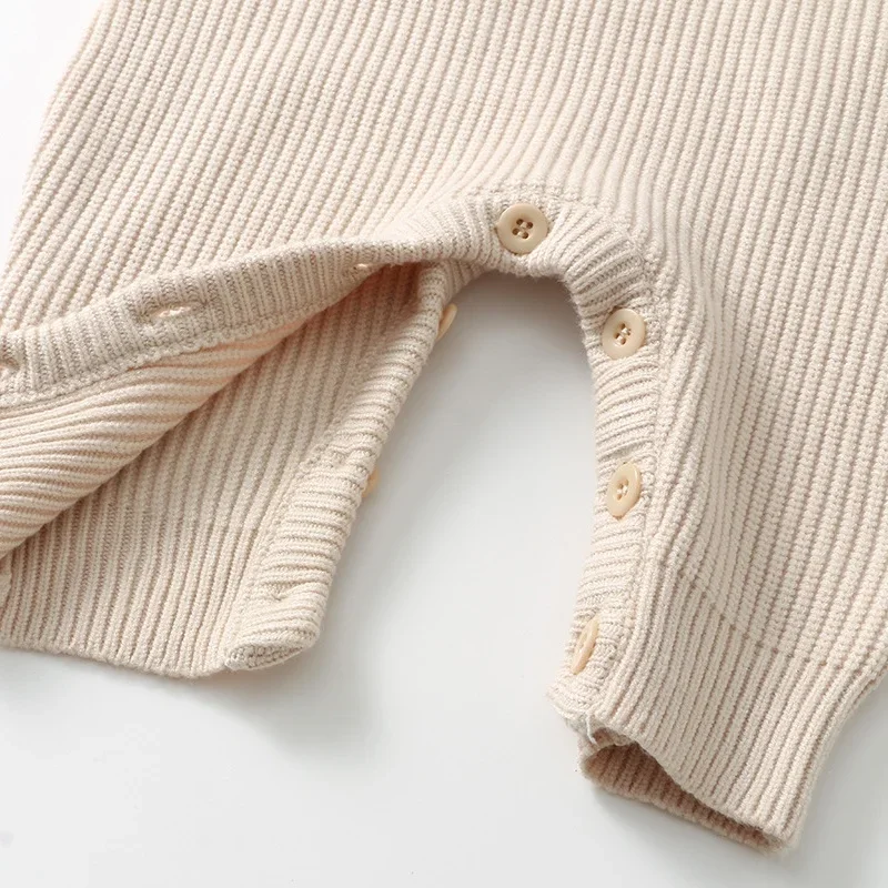 سالود اللون الطفل متماسكة رومبير 2026 ربيع جديد طفل نيسيي لينة الجلد ودية بذلة ل 0-2Y بنين بنات ملابس الطفل