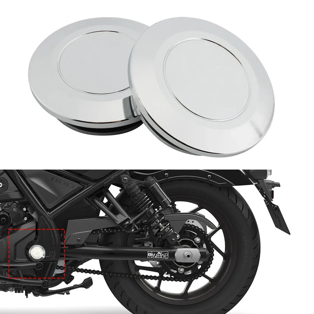 

Motorcycle Frame Hole Cover Caps Plug Frame Cap For Honda Rebel CMX 1100 CMX1100 Rebel1100 CM1100 2021 2022 2023