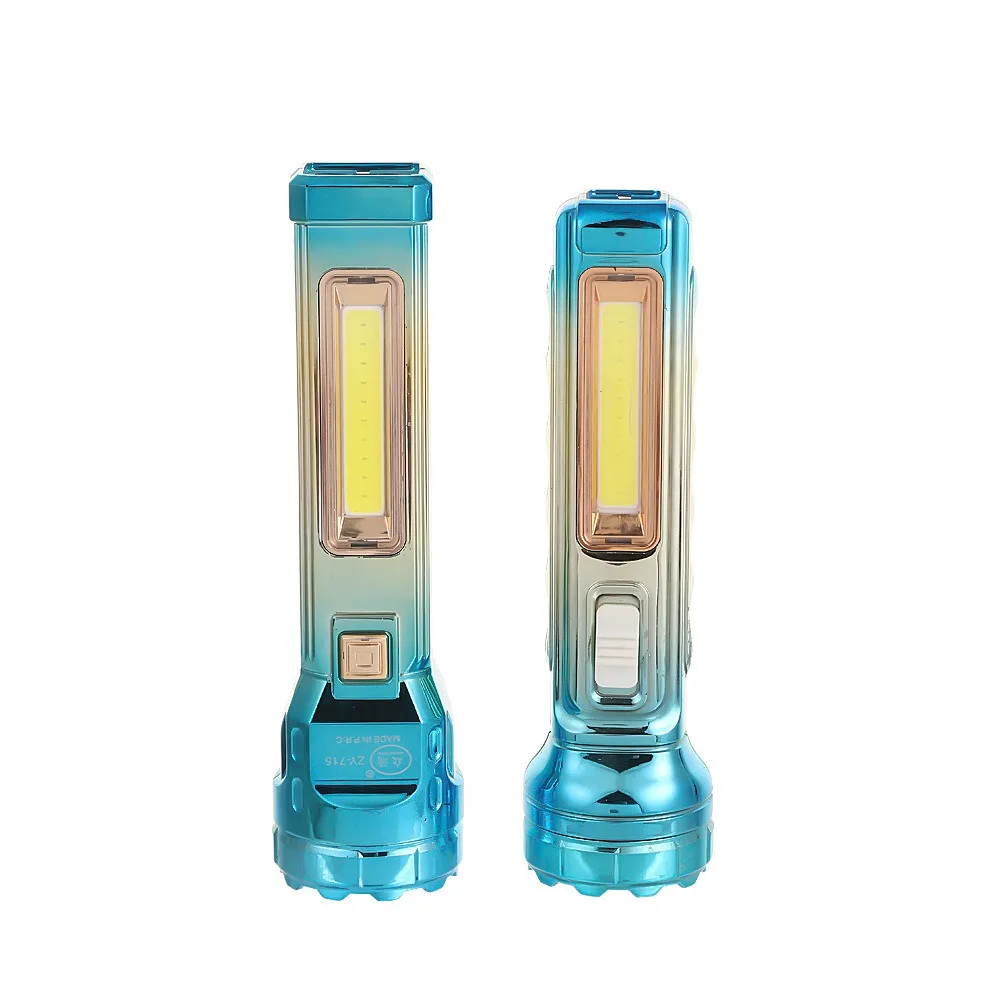 مصباح يدوي LED فائق السطوع يعمل بالطاقة الشمسية - أداة إضاءة محمولة متعددة الوظائف للتخييم في الهواء الطلق والصيد الليلي #5