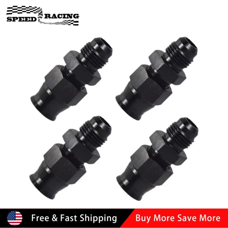 4Pcs AN6 To 3/8" Al…