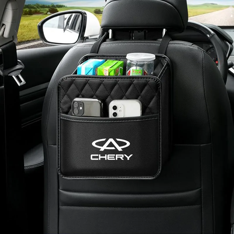

Car Seat Back Organizer Bag For Chery TIGGO 3 4 5 7 Pro 8Pro Max MVM X22 DR3 Amulet Fora Fulwin T11 A1 A3 A5 car Accessories
