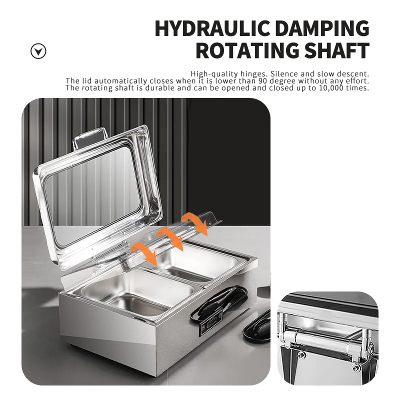 WINNERS Свадебная экономичная жаровня Электрическая жаровня из нержавеющей стали Шведский стол Грелки для еды Гидравлическая жаровня для банкетов