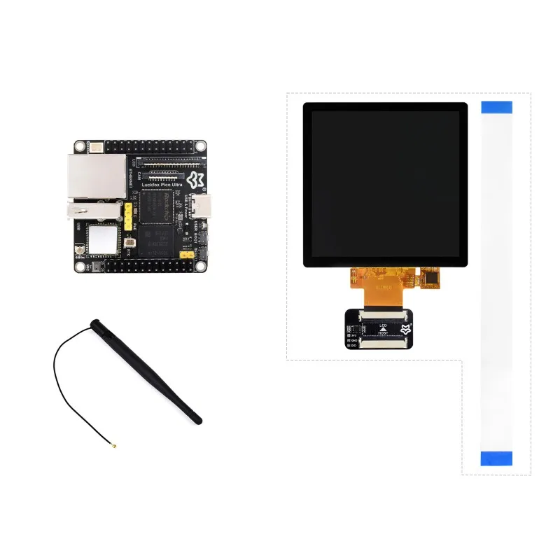 Lucktorch Pico Ultra RV1106 Linux Micro carte de développement, intègre Cortex-A7 ARM/RISC-V MCU/NPU/ISP processeurs