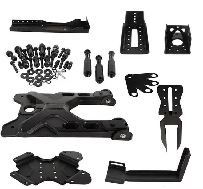 

Spare Tire Mounting Kit Aluminum HD Hinged for Wrangler JK 2007-2017