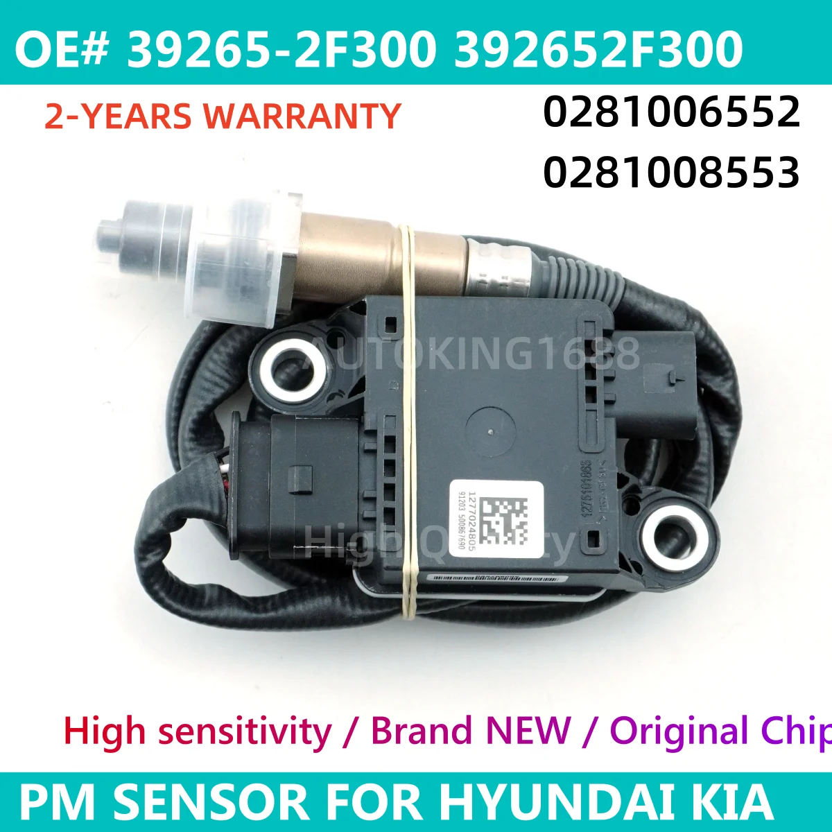 39265-2F300 392652F300 Particulate Matter PM Sensor 0281006552 0281006553 For KIA SORENTO Hyundai SANTA FE