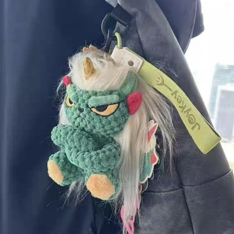 

New Genuine Joykey Angrybaby Unicorn Plush Christmas Doll Cartoon Holiday Decoration Doll Festive Keychain Christmas Gifts Xmas