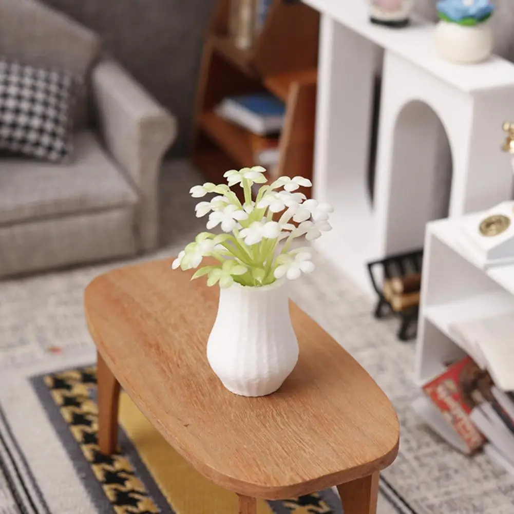 Miniature Vase Small Decorative Vase Miniature Flower Vase Set 1 12 Scale Tiny Table Centerpiece Dollhouse Room Decor