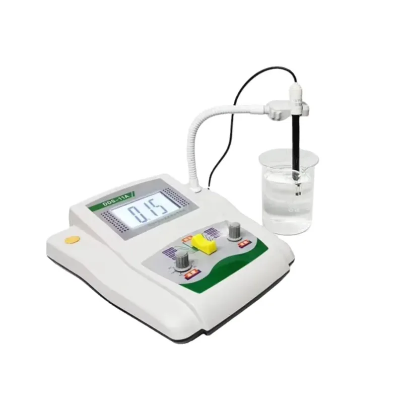 Desktop Conductivity Meter, DDS-11A, Lab Conductivity Tester, Liquid Conductivity Detector, Water Quality Analysis Equipment