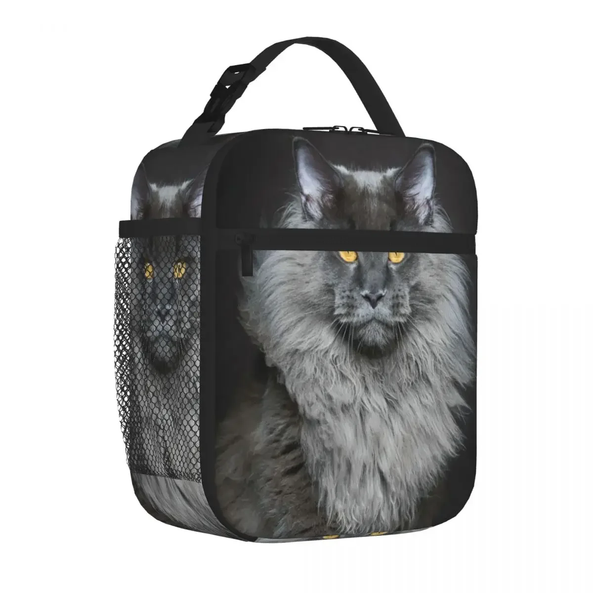 Bestselling Cat Lion Beach Industrial Style Thermal Food Carrier Office Break Picnic Lunch Bag