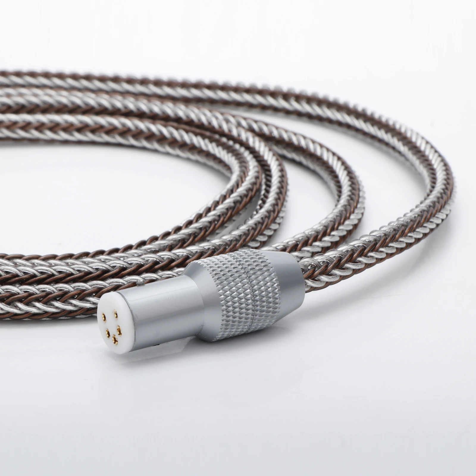 Hifi Audio مطلي بالفضة 5 Pin DIN إلى كابل RCA Phono 5 Din أنثى إلى كابل RCA