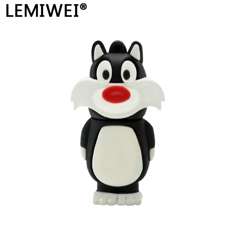 USB-флешка в виде кошки, 8-64 Гб, USB 2,0