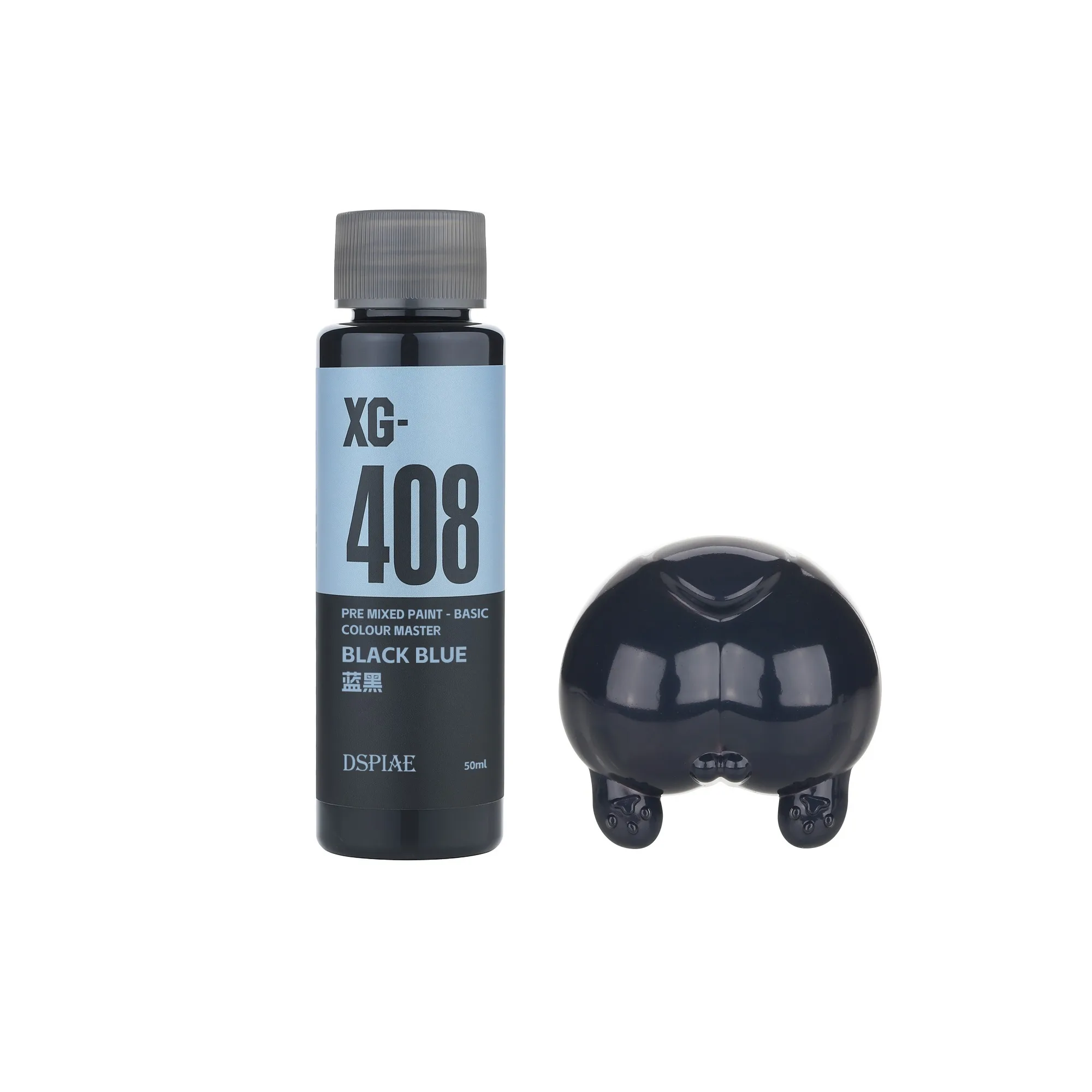 DSPIAE XG-serie voorgemengde acrylverf basiskleuren 50ML verf op waterbasis voor Gundam schaalmodel kleurgereedschap hobby DIY