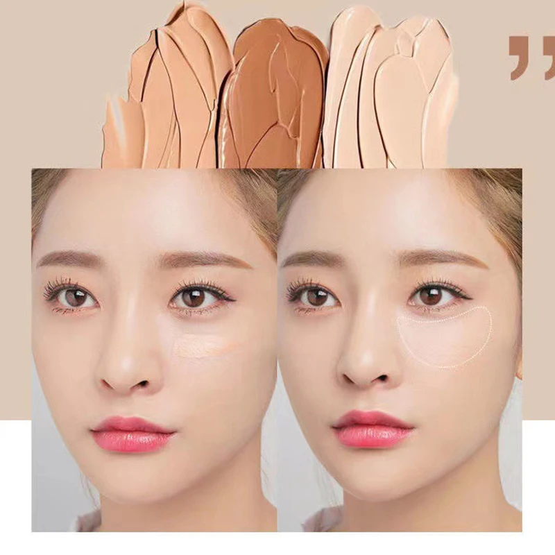 2pc TFIT 3 Color Concealer Palette Professional Makeup Face Eye Contour Face Spot Concealer Dark Circle Correcting Face Makeup