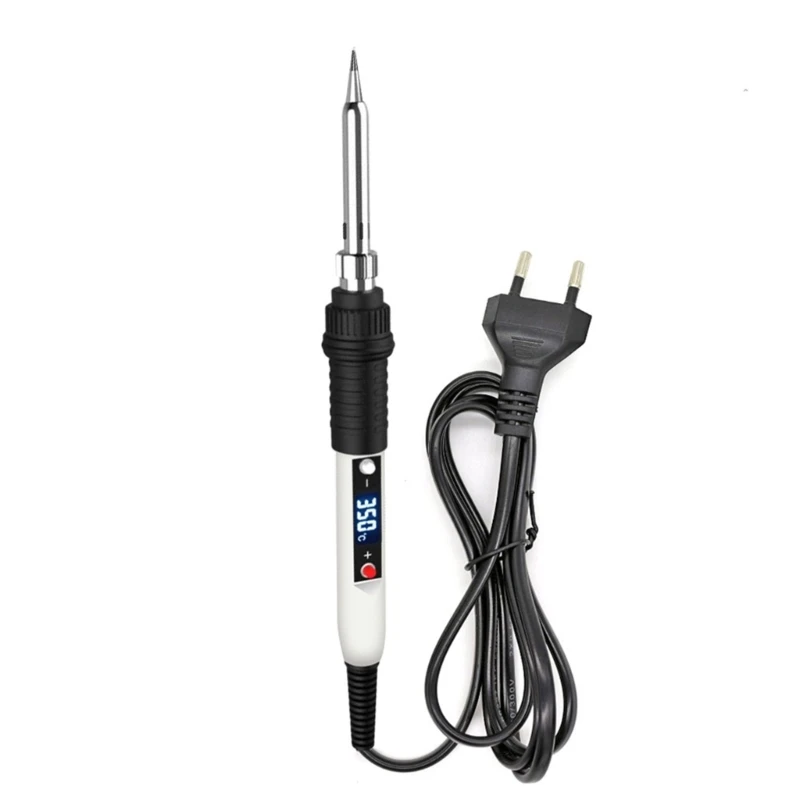 Bàn ủi hàn điện 80W LCD Màn hình kỹ thuật số Có thể điều chỉnh nhiệt độ hàn 94PD