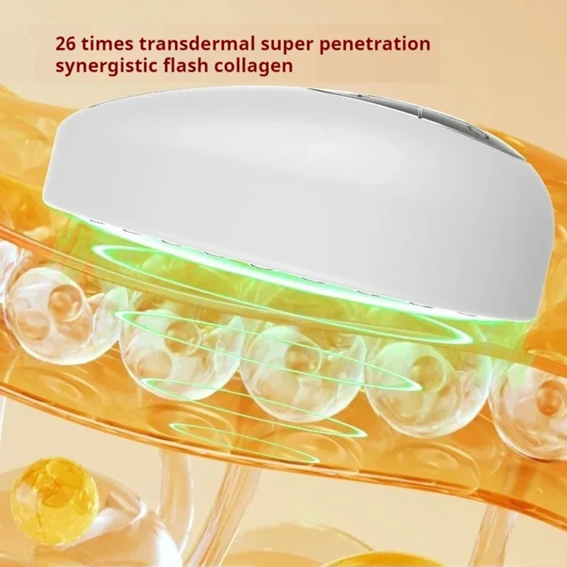 Appareil Facial ultrasonique, Machine de Lifting du visage, masseur de serrage de la peau à 3 niveaux, thérapie à la lumière LED, outil de beauté pour rajeunissement des vibrations