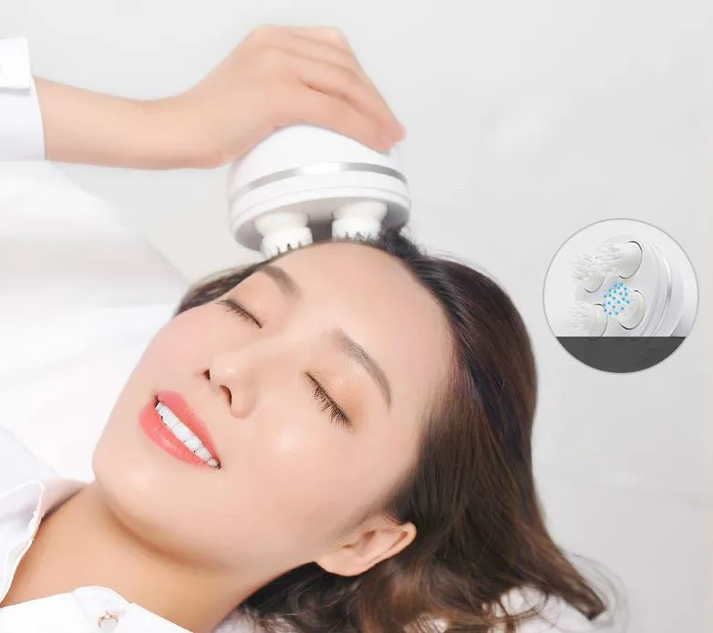 

Head massager scalp small eight-clawed cat massage instrument electric massage apparatus body care kneading charge headache head