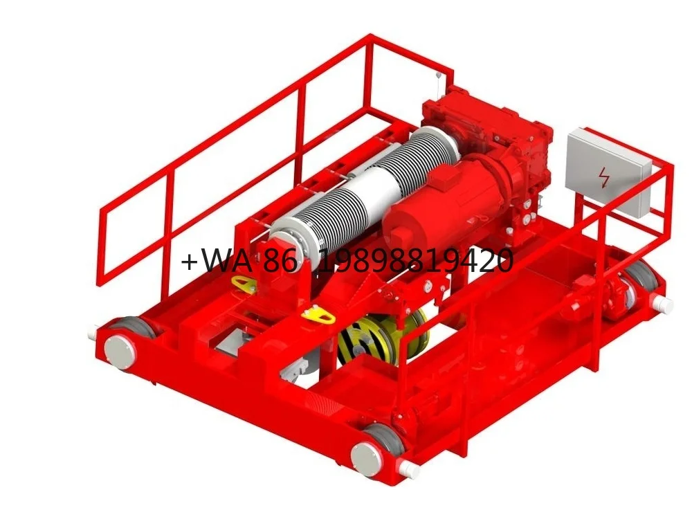 Trolley Crane Trolley for Heavy Winch Construction Winch Lifts Double
