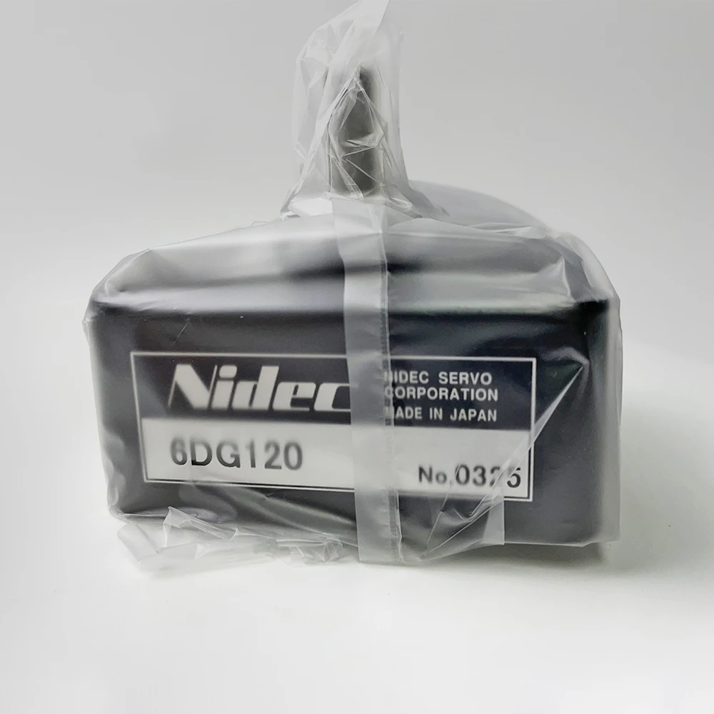 Nidec gearbox model is 6DG120 Japan gearhead