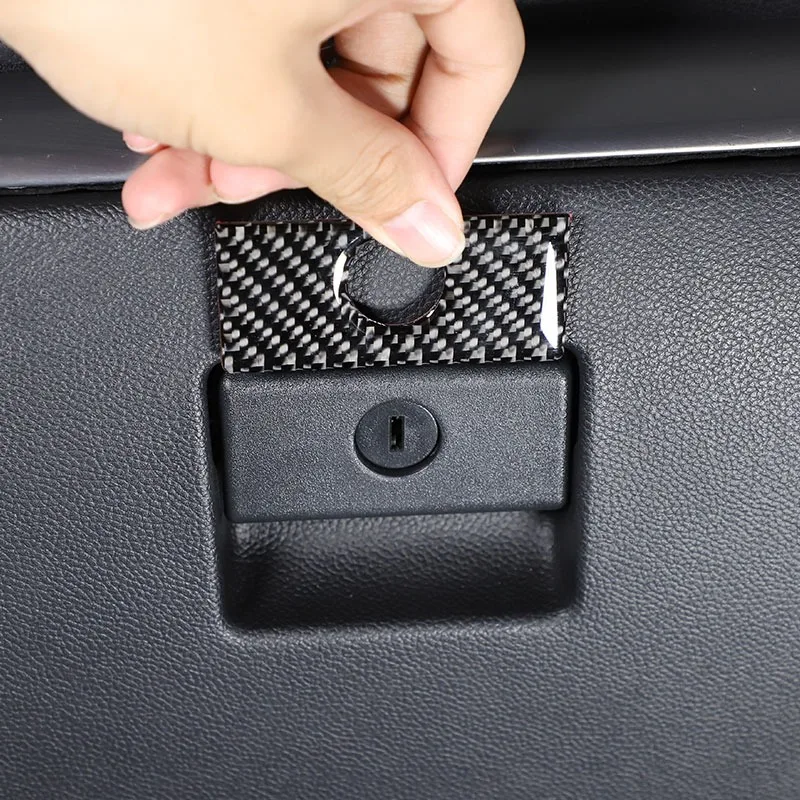 

For Infiniti G25 G27 G37 2007-2013 Soft Carbon Fiber Car Glove Box Switch Button Panel Cover Trim Sticker Car Accessories