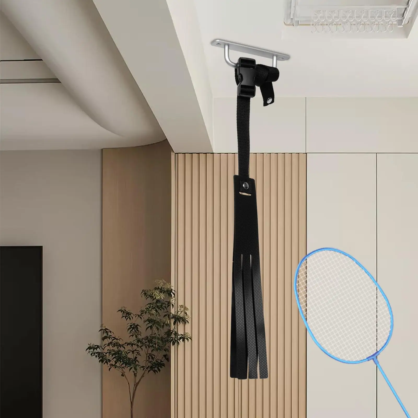 

Badminton Trainer for Adults Children Portable Badminton Training Equipment