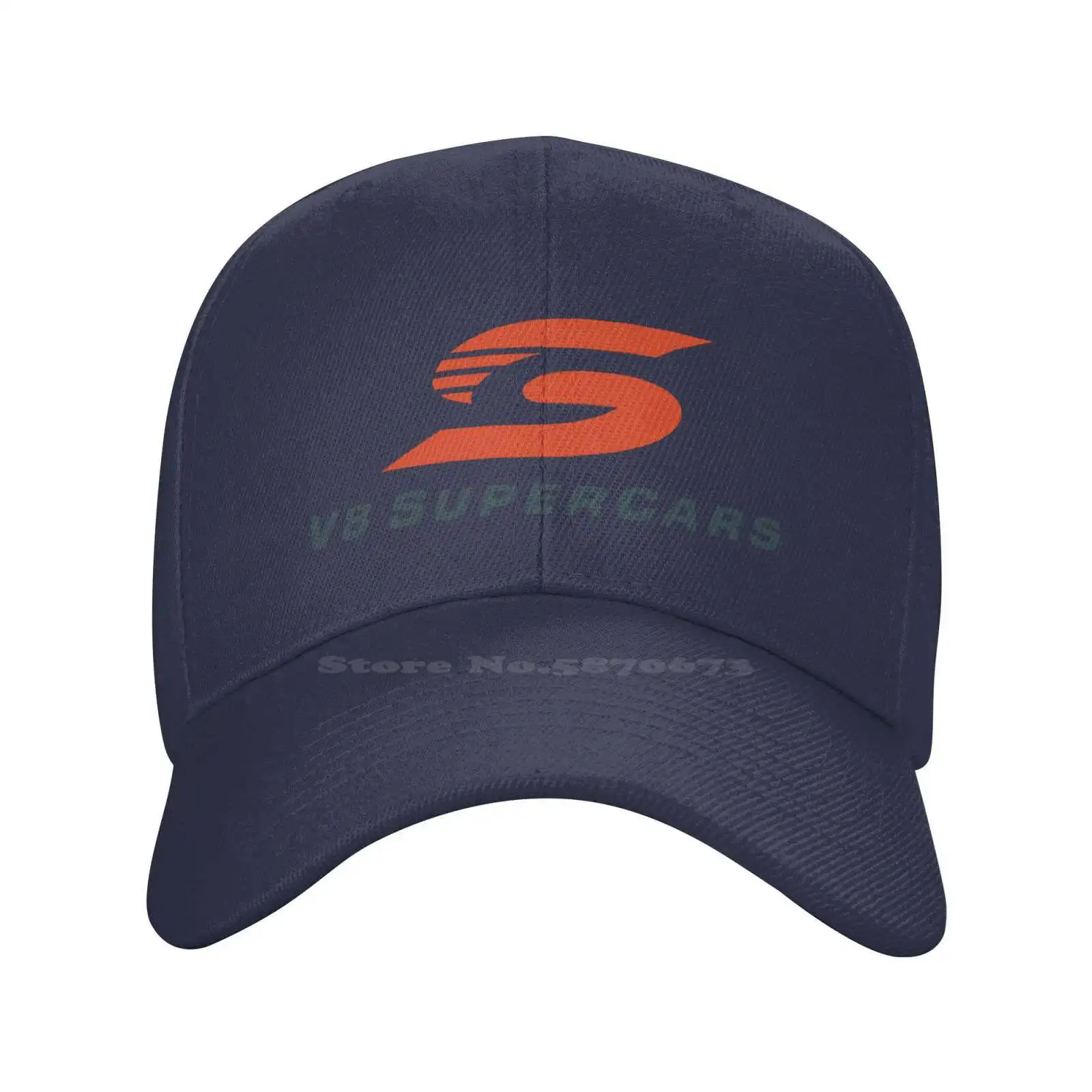 V8 Supercars Logo Fashion quality Denim cap Knitted hat Baseball cap