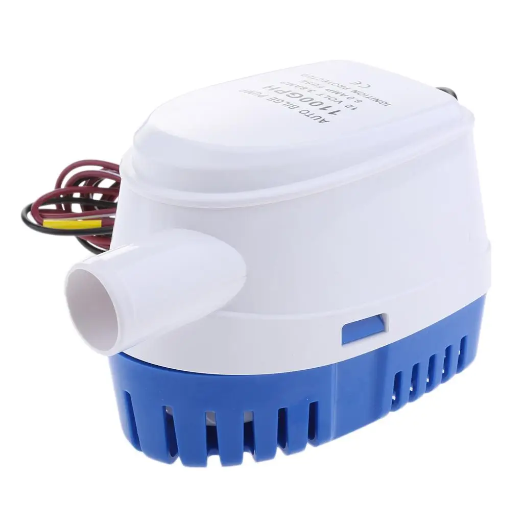 

Полностью автоматический погружной трюмный насос 12В с низким уровнем шума для лодок и ПВХ-лодок