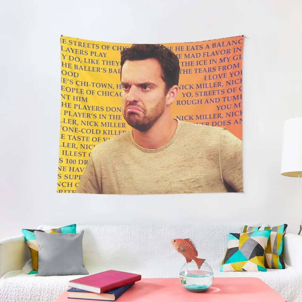 

nick miller nick miller stone cold Tapestry Aesthetic Home Decor Carpet On The Wall For Bedroom Tapestry