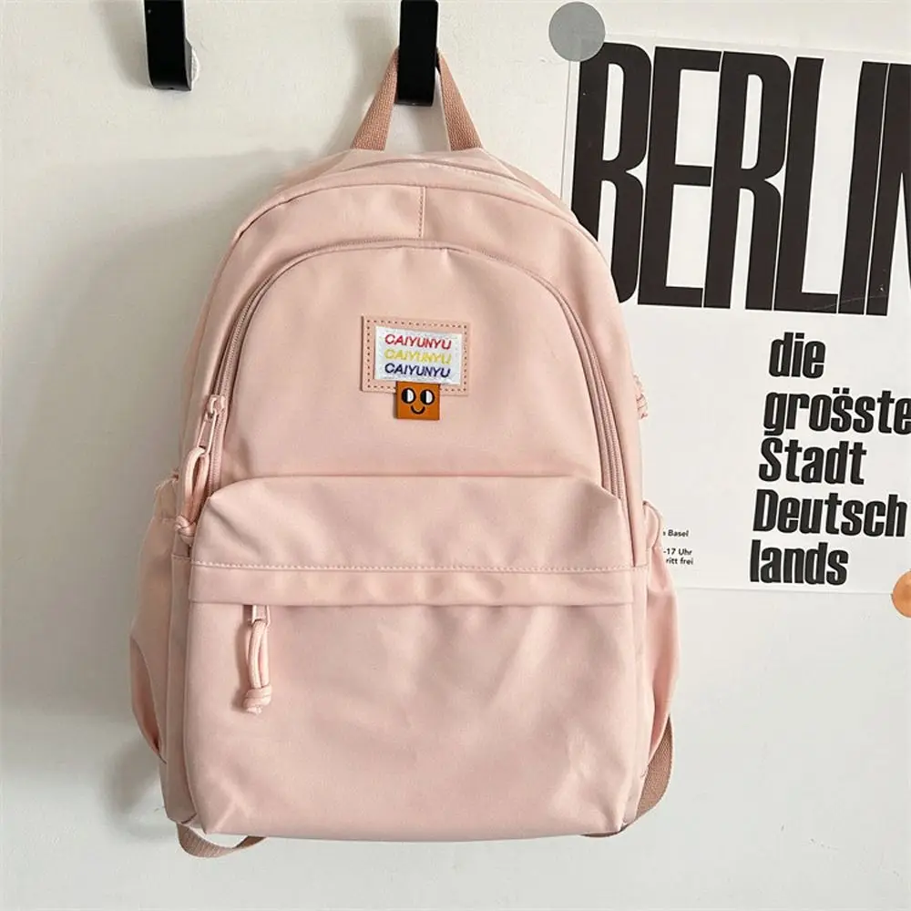 Hochwertiger Nylon rucksack Tägliche Bücher taschen mit großer Kapazität reisen tragbare Schult aschen