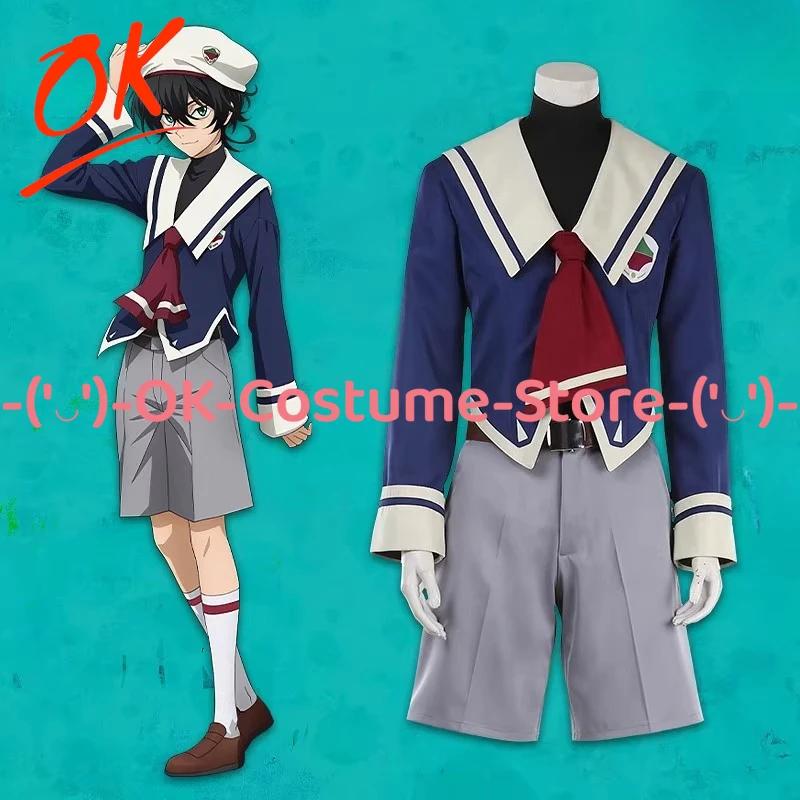 

[Индивидуальный размер] Костюм для косплея Чинена Мии из SK8 the Infinity, школьная форма, пиджак, наряд для Хэллоуина, карнавала, вечеринки