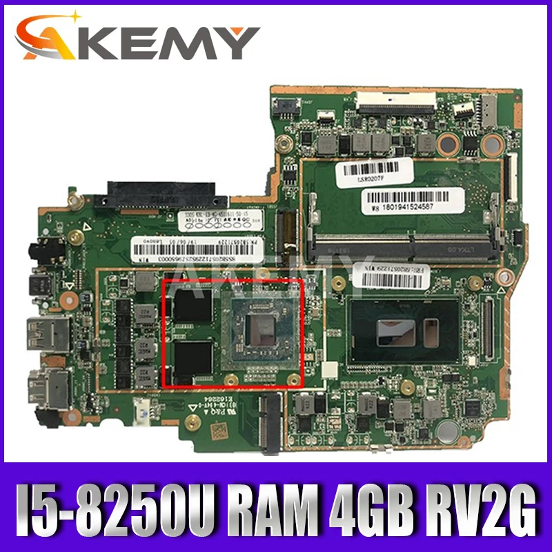 

For LENOVO Ideapad Laptop Motherboard 330S-15IKB GPU or UMA With 4405/4415 I3/I5/I7 CPU 4G RAM 100% test IdeaPad