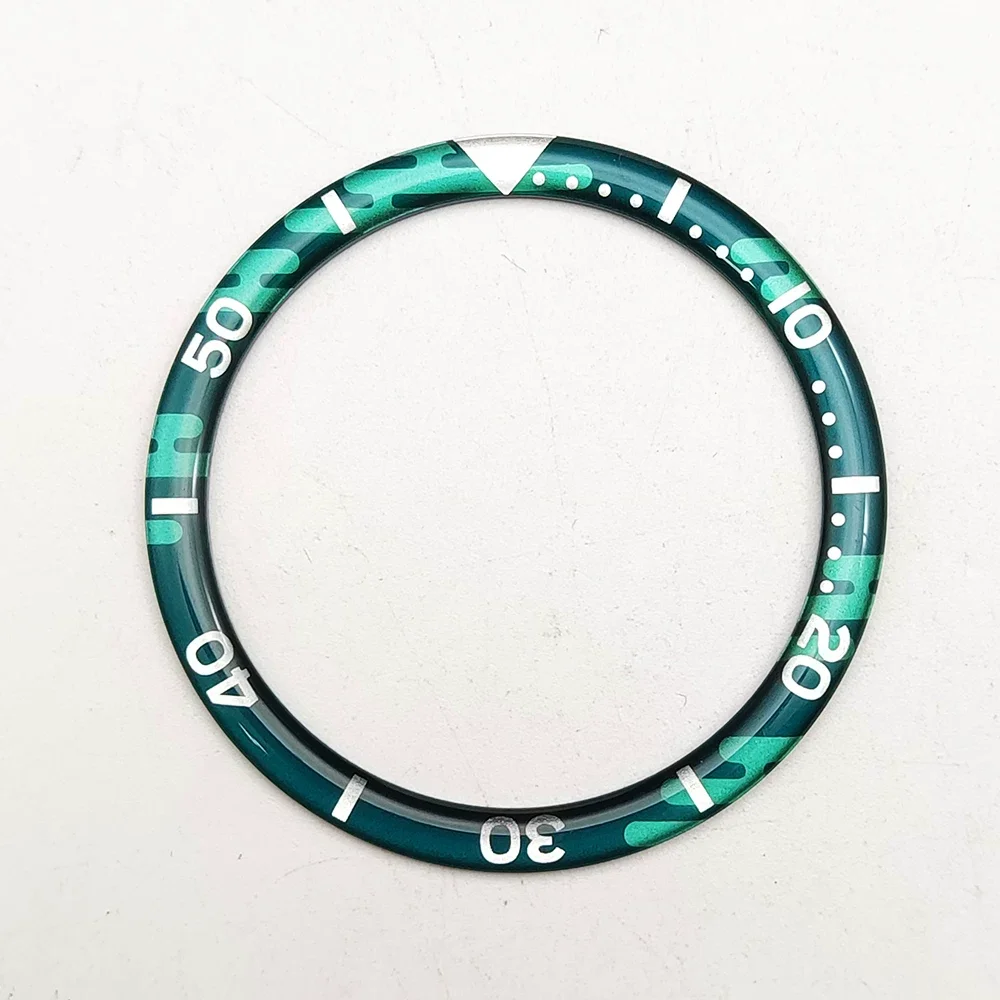 Watch Bezel 38mm Outer 31mm Inner Resin Aluminum Case Parts DIY Mod Accessories Multiple Colors
