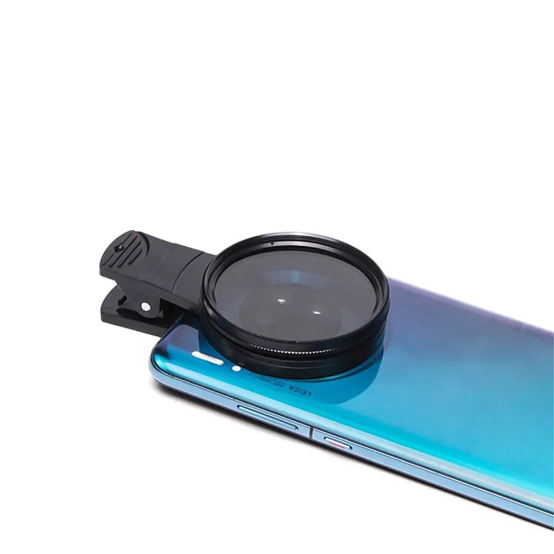 تصوير الفيديو يقلل من الضوء العاكس من الوشم 52 مم Cpl لعدسة الهاتف المحمول، فلتر مستقطب دائري متوافق مع أي هاتف #4