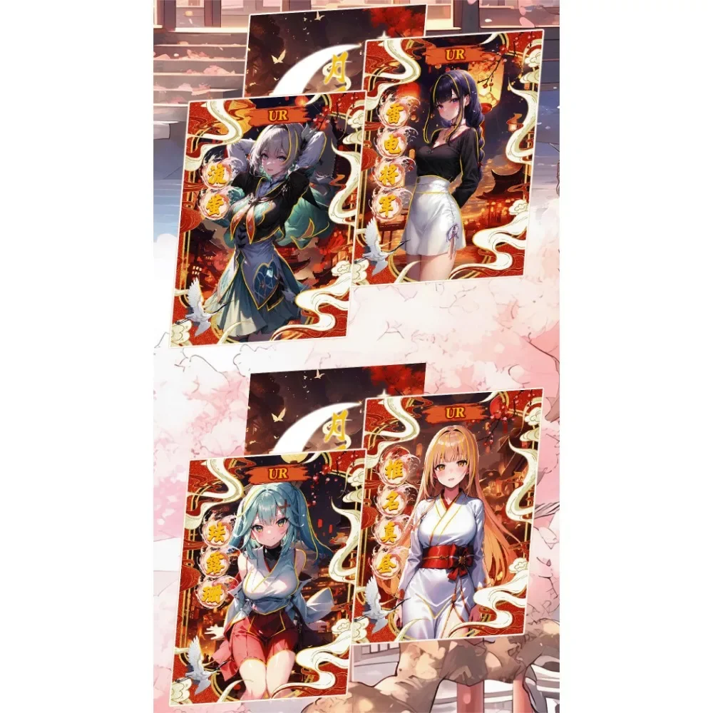 Goddess Story Collection Cards Fantasy Love Series Genshin Impact Anime Girl Sweet Atmosphere Rare Cards Toys And Hobbies Gift