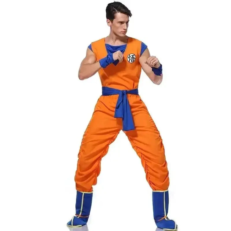 3'x,4'f\6/5;e,8\v,5/Anime Son Goku Master Roshi And Small Cosplay Costume Adult Man Set Superhero Carnival Role Play Df;5,b'7\k. view 5