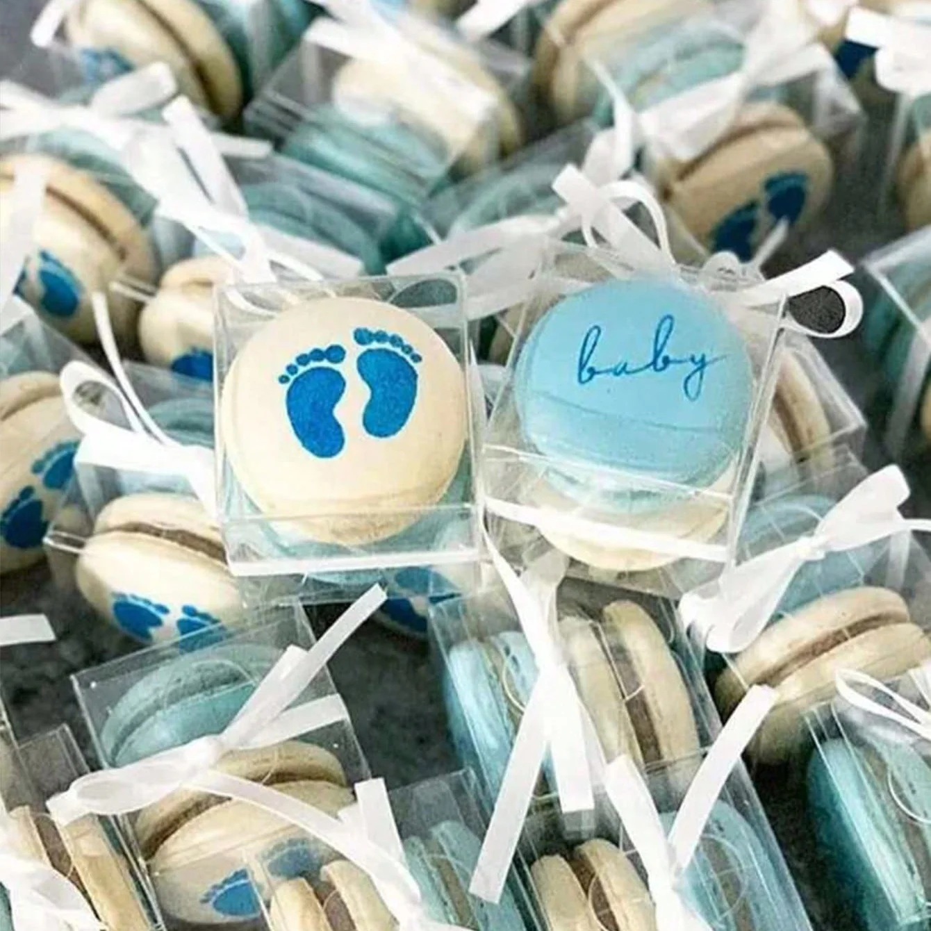 10 قطعة صندوق هدايا من البلاستيك الشفاف صندوق PVC تغليف الهدايا لحفلات الزفاف وأعياد الميلاد صندوق دش لوازم الحفلات #5