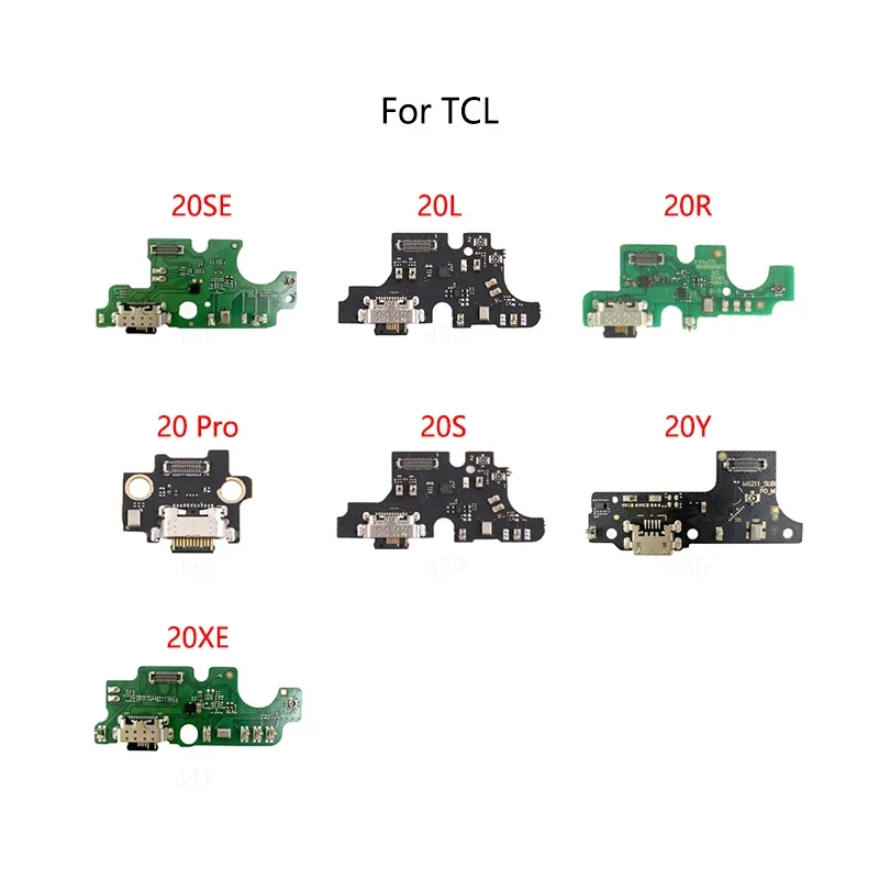 

USB Charge Dock Socket Port Connector Flex Cable For TCL 20SE T671H 20 Pro 20XE 20L Lite T774H 20R 20Y 20S Charging Board Module