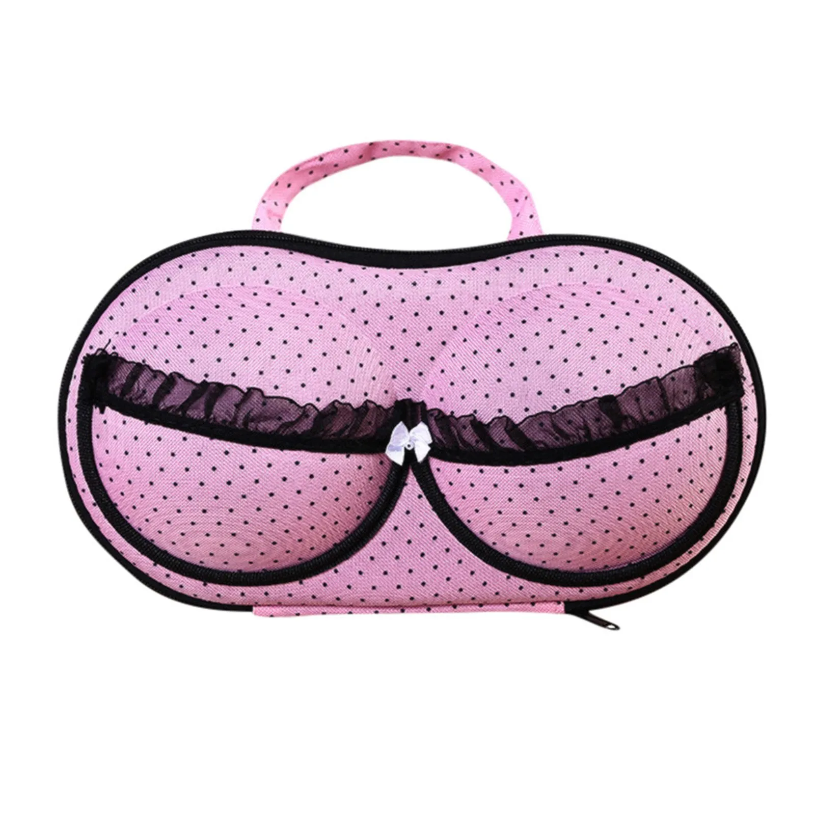 Scatola portaoggetti portatile impermeabile per biancheria intima da donna e reggiseni reggiseno intimo custodia per Lingerie borsa da viaggio