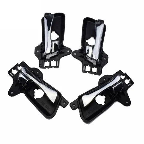 WOLFIGO 크롬 앞뒤 좌우 내부 도어 핸들 현대 I20 I30 기아 씨드 82610-2L010 826202L010 836102L010 836202L010