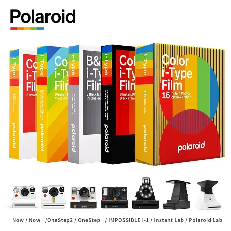 New Genuine Polaroid Originals Instant I-type Film for Poloroid Camera Onestep2VF/ Onestep Plus /Now / Now Plus