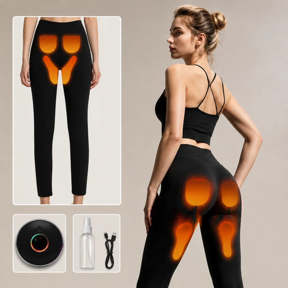 EMS Hip Trainer Sculpting Leggings Dual Channel Butt Lifting Shaping Workout Fitness Yoga Pants for Pelvic Floor Muscle Training