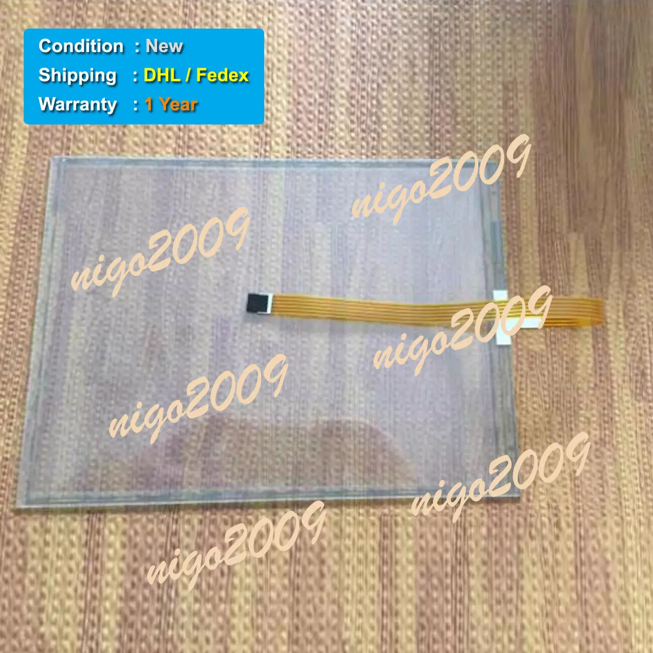 T150S-5RAL01N-0A28R0-300FH Touch Screen Glass 1-Year Warranty Shipping