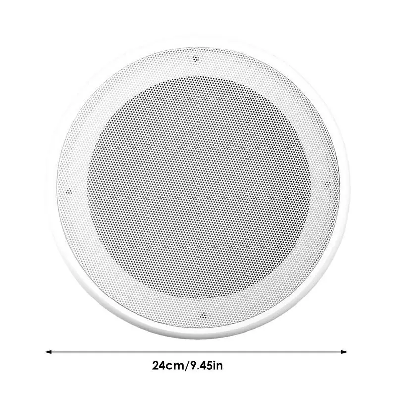 Металлическая крышка для автомобильного динамика, элегантная Защита для автомобильного динамика, экономия места в путешествиях и на каждый день