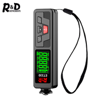 R&D ET330+Zn Car Paint Coating Thickness Gauge Zinc Electroplate Metal Tester Fe NFe Thickness Meter for Auto Paint Measurement