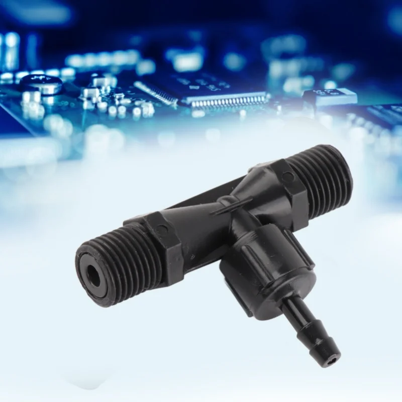 حاقن خلط سائل الغاز PVDF أنبوب فنتوري لري الزراعة مولد الأوزون 1/4in