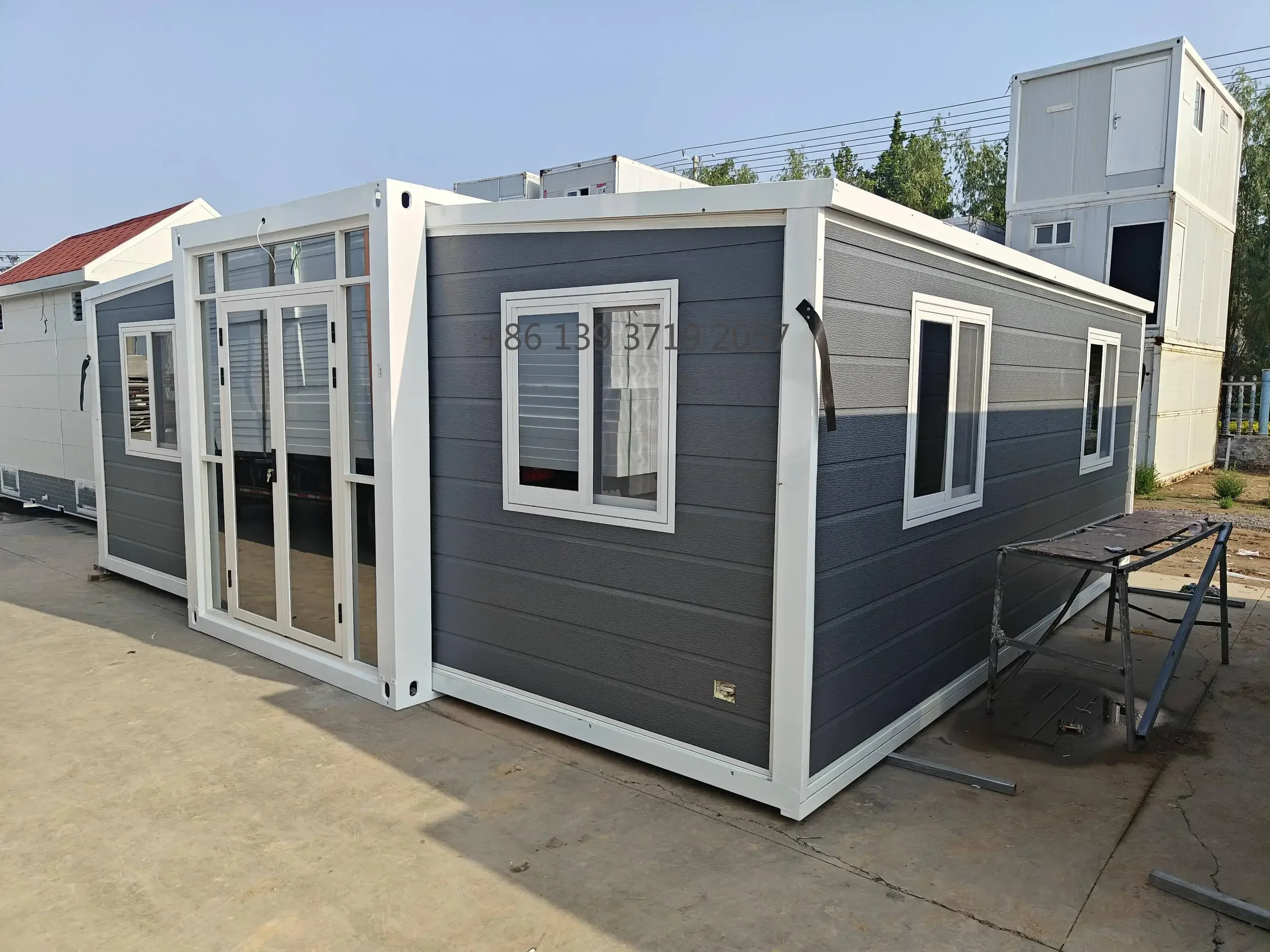 Cabin Cat Expandable Container Homes Prefab Portable House for Office