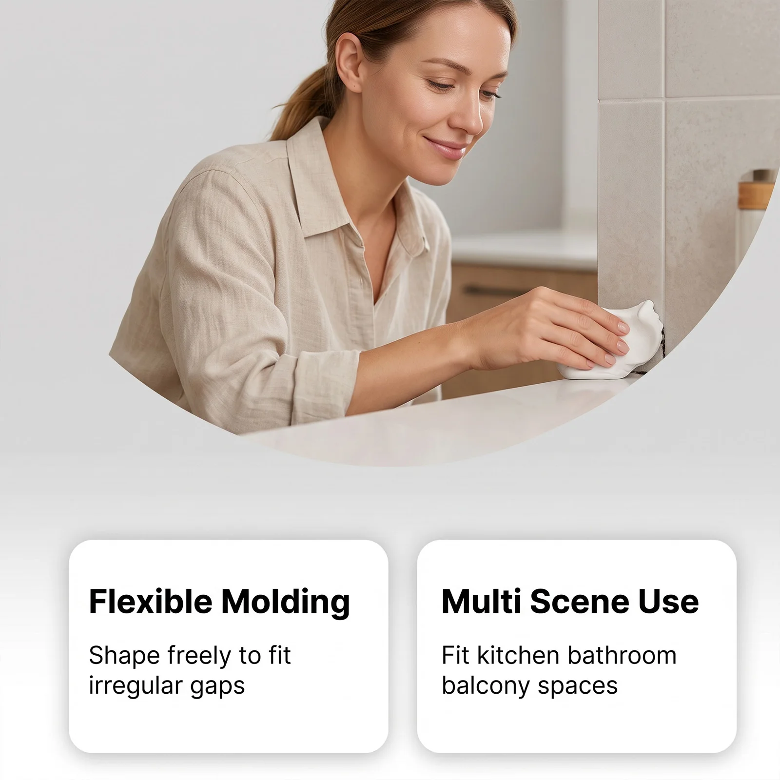 Sealant Clay For Ac Hole Pipe Gap Filler Moldable Wall Seal Air Conditioner Plumbing Repair Waterproof Insect Proof Putty Block